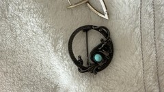 Vintage Sterling Silver Jewelry Brooch, Rings, Earrings Set