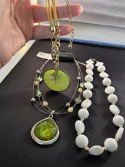 Vintage To Modern Costume Jewelry Lot 100% Wearable Or Resell Necklaces + J24