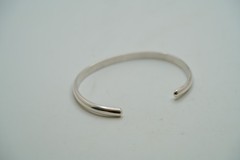 Vintage Sterling Silver Handwrought IC Cuff Bracelet JB50