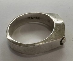 Taxco Sterling Silver TL-55 Ring Size 8.25 Mexico Vintage
