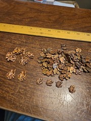 Lot Of 100 Monkey W/ Mirror France Vintage 60s Brass Stampings Findings Jewelry