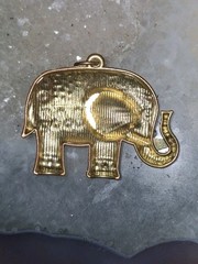 Vintage Elephant Pendant