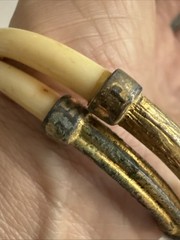 Vintage Celluloid W/GOLD TONE METAL, SOME TARNISHING SEE PICS SET 2