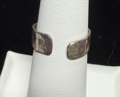 Vintage Sterling? Silver Amethyst Ring Size 5.25