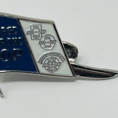 Chevrolet Dealer Employee Award Tie Bar Clip Charge Over the Top Sword Balfour