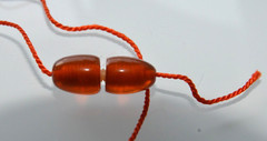 ✅1970y RUSSIAN SOVIET BALTIC GOLD SAN AMBER TWIST CLASP NECKLACE 老琥珀 BEADS STONE