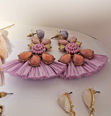 Lot of 5 Pairs Vintage Unbranded & 2 Branded Tassel Fashion Pierced Earrings