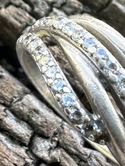 Sif Jakob Sterling Silver Ring Danish Vintage Estate 195