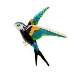 Enamel Brooch for Women Style Animal Pins Fashion Jewelry Coat Accessories Gift