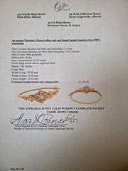 Exceptional Victorian 14 KT solid yellow gold and opal hinged bangle bracelet