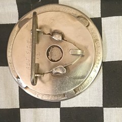 Alaskan Handmade Caribou Belt Buckle Model 230