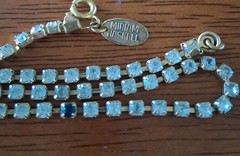 Miriam Haskell Rhinestone Chain 30in Inch Strand Vintage