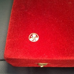 Vintage Orquidea Majorca man made Pearl & Sterling Silver Jewelry Set Velvet Box