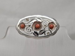 Vintage Silver brooch TEKA Theodor Klotz