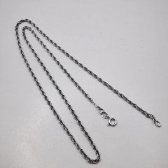Vintage Beautiful Jewelry Chain Necklece,925 Sterling Silver,Signed , 5,60g