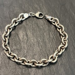Prochain Heavy Rolo Chain Bracelet 7” Vintage 23g SA