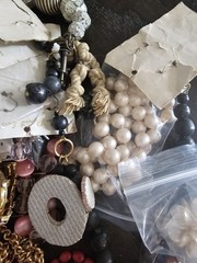 3LB 9OZ Lot of Unsearched Jewelry Repair Craft Wear Lot