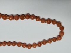 Antique Hand Knotted Red Coral Necklace