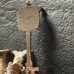 LOADED Vintage Chinese SILVER Charm Bracelet 7” 45 Charms 50 grams