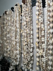 60 VTG-Now Seashell Lei LOT Kukui Nut cowrie shell Necklaces Wedding Luau Party