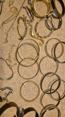 Vintage Bracelet Lot Mixed Materials And Styles