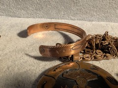 Vintage Lot 5 Pieces of trading post route 66 copper jewelry! Southwestern!