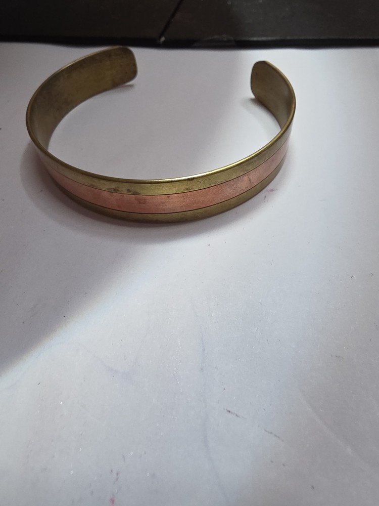 Vintage Two Toned Coppe& Brass Southwest Style 1/2 ” Wide