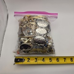 Bag Old Unsearched Jewelry Lot Vintage Estate Find Junk Drawer Aprox 4lb