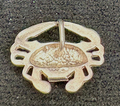 Sterling Silver Crab Vintage Charm .75″ 2.0 Grams