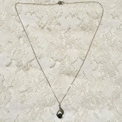Vintage Sterling Silver Bell Trading Post Pendant Necklace Hallmarked signed