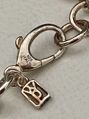 Vintage Waxing Poetic Sterling Silver/Brass Charms Heart Love