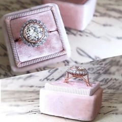 Art Deco Style 2.45Ct Lab Created Diamond 14K Rose Gold Finish Engagement Ring