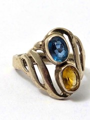 Vintage Ring in Sterling Silver, Vintage Jewelry