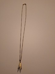 Antique Vintage Flower Necklace