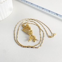 Vintage Kirk’s Folly Angels Cherub Harp Stars Celestial Moon Heart Necklace