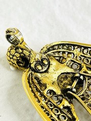 VTG MCM Bird Pendant Necklace No Chain