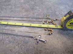 Vintage Necklace Lot Of 3 Chains Gold /Silver Tone 19” 23” 24″
