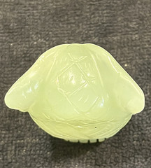 Vintage Rare Original Jade Nephrite Owl Figurine