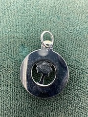 Vintage NASSAU Bahamas Palm Tree Sterling Silver Souvenir Charm