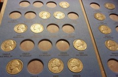 Estate Sale Grandmas Lot, Vintage Coins, Vtg Sterling, Jewlery, Buttons, & more