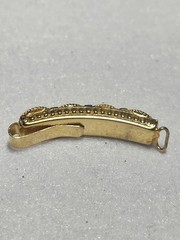 VTG Italian Mosiac Bracelet Part for REPAIR Gold Tone