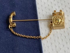 Vtg – Antique Stick Pin Lot Enamel Rhinestone Cloisonne Locket Costume Jewelry