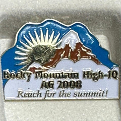 Rocky Mountain High IQ AG 2008 Reach for the Summit Vintage Tack Pin T-6197