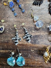 Vintage to now Costume jewelry Lot Mixed Jewelry Lot Pendants Earings Necklaces