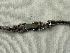 Vintage 1950s or 1960s Signed Hollycraft Rhinestone Necklace choker