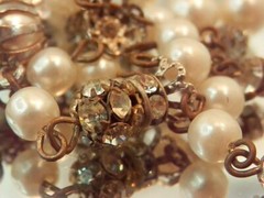 Really FAB Chandelier Channel Set Rhinestone Earrings Vintage 60s 195F0