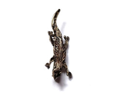 Vintage Sterling Silver Alligator Brooch/Pin