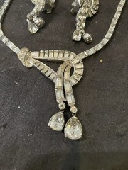 Mazer Bros. “Bagatelle” Bracelet Necklace & Earrings ca. 1949 Jomaz Vintage Lot