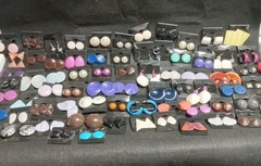 Costume Jewlery Earing Lot Of 74 Pair