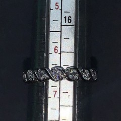 STERLING SILVER 925 Lot Ring HH48 Sz 6.5 Wedding Band Engagement Eternity Band